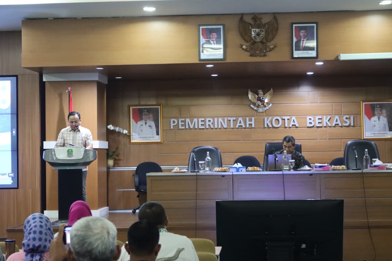 Inspektorat Daerah Kota Bekasi Gelar Bimbingan Teknis Pengadaan Barang/Jasa Swakelola Tipe IV bagi Camat dan Lurah
