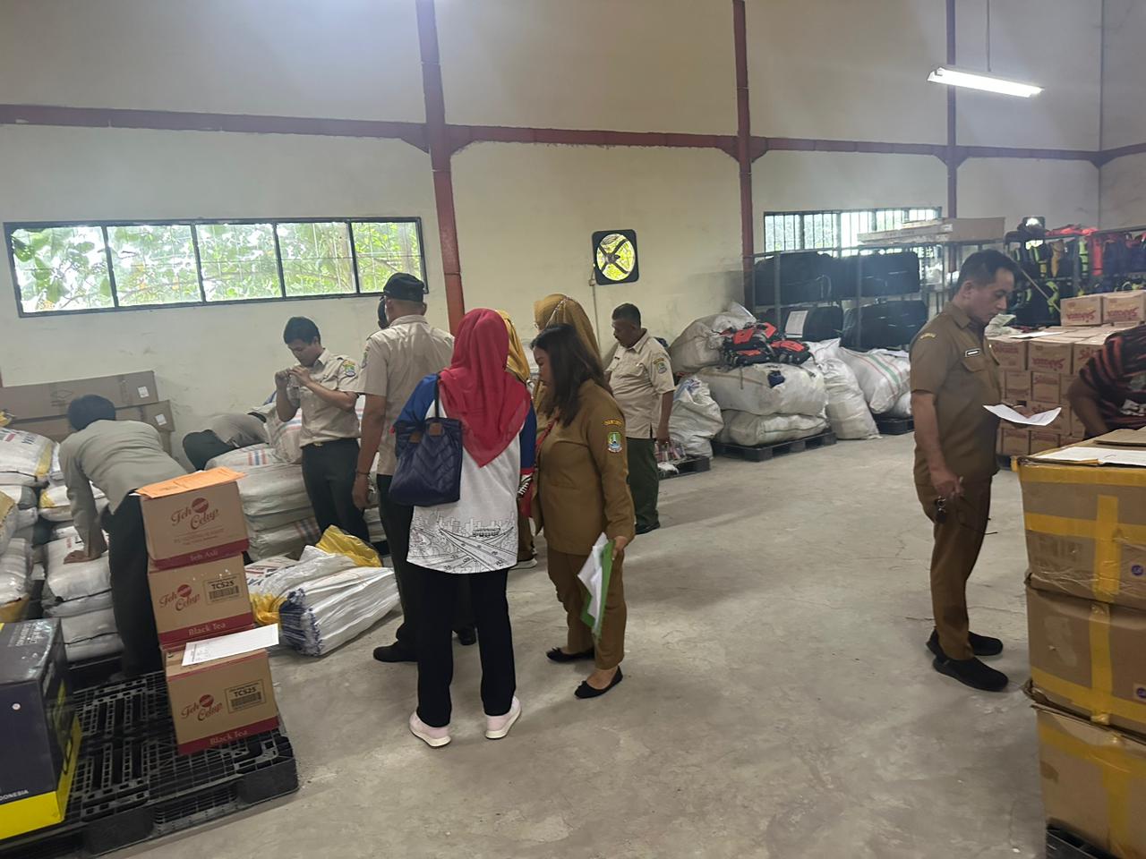 Auditor Inspektorat Daerah Kota Bekasi Laksanakan Stock Opname Persediaan Perangkat Daerah