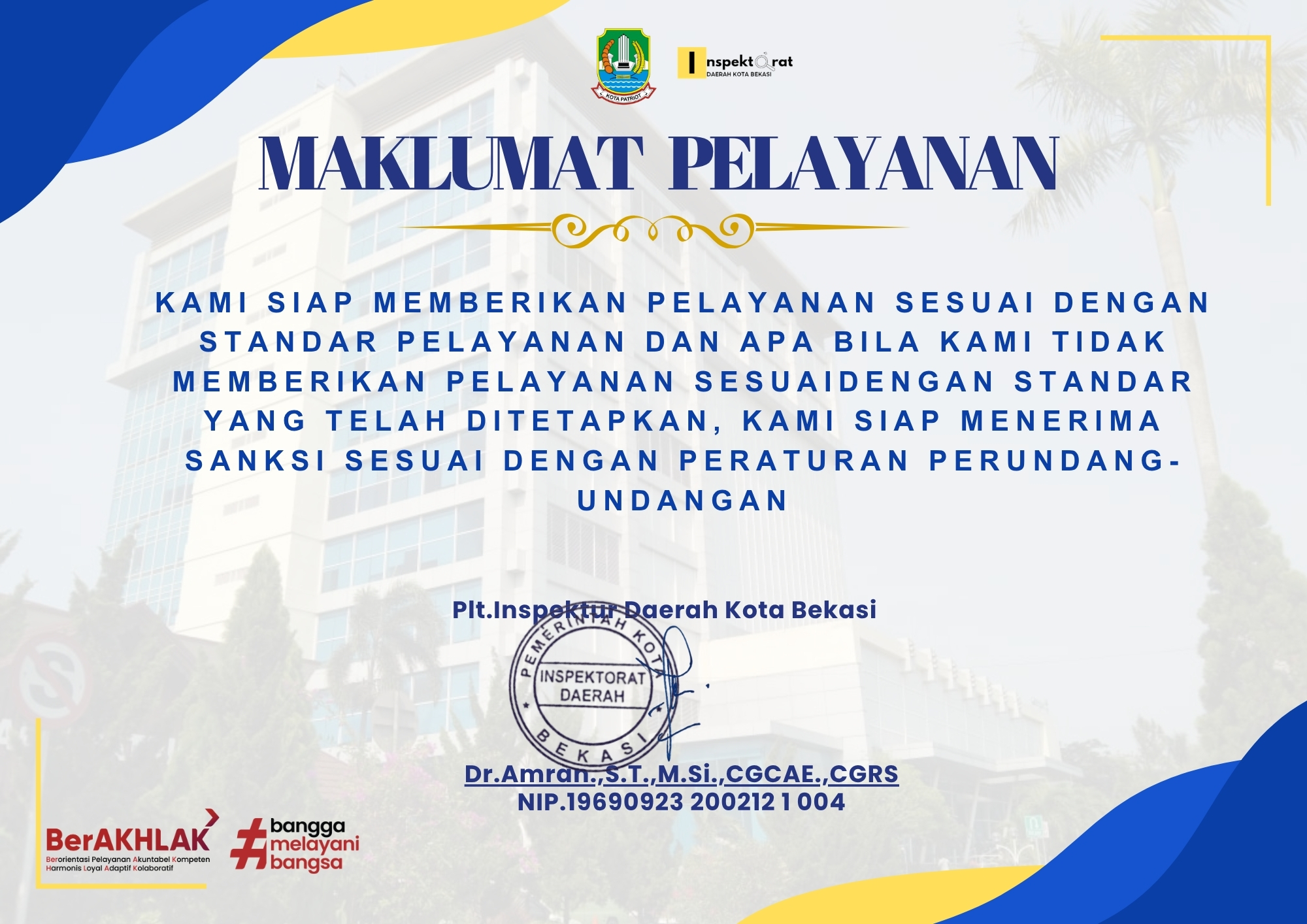 Maklumat Layanan